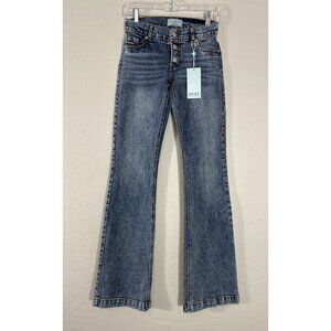 Revive Denim Flare Saddleback Jeans Size 23 New With Tags